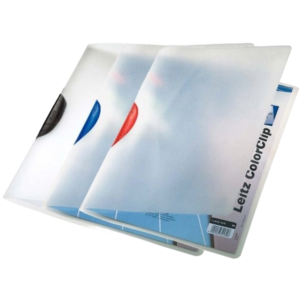 ΖΕΛΑΤΙΝΕΣ ΜΕ ΚΛΙΠ LEITZ 4175xx (PVC)
