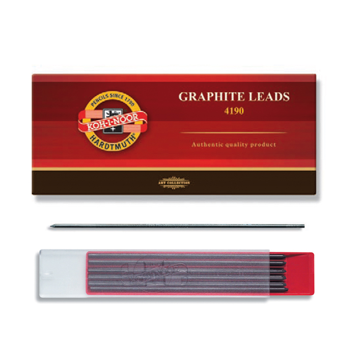 ΜΥΤΕΣ ΜΗΧΑΝΙΚΟΥ ΜΟΛΥΒΙΟΥ 2.0MM 4B (=12 ΜΥΤΕΣ) KOHINOOR 41904B