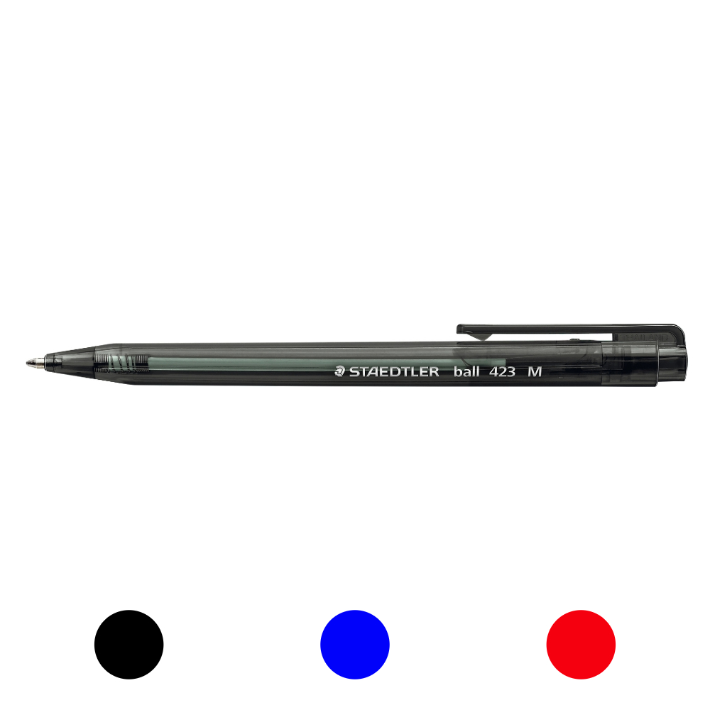 ΣΤΥΛΟ STAEDTLER ΔΙΑΡΚΕΙΑΣ BALL POINT 423+ ΚΟΥΜΠΙ 423 35M-x