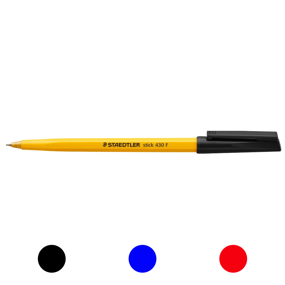 ΣΤΥΛΟ STAEDTLER ΔΙΑΡΚΕΙΑΣ BALL POINT 430 STICK 430 F-x