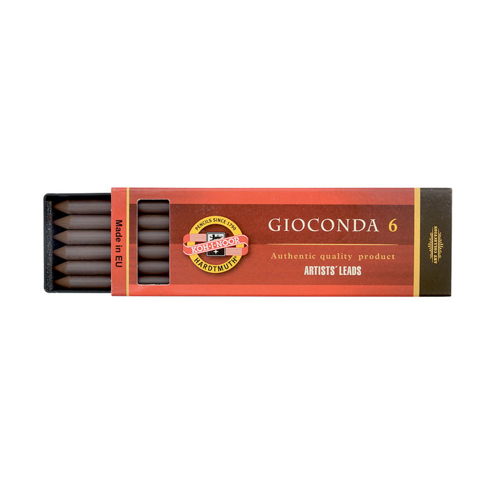 ΜΥΤΕΣ ΜΗΧΑΝΙΚΟΥ ΜΟΛΥΒΙΟΥ 5.6MM LIGHT BROWN SEPIA 120MM ΓΙΑ 5340 ΚΟΥΤΙ=6 ΤΕΜ. KOHINOOR 4378PK