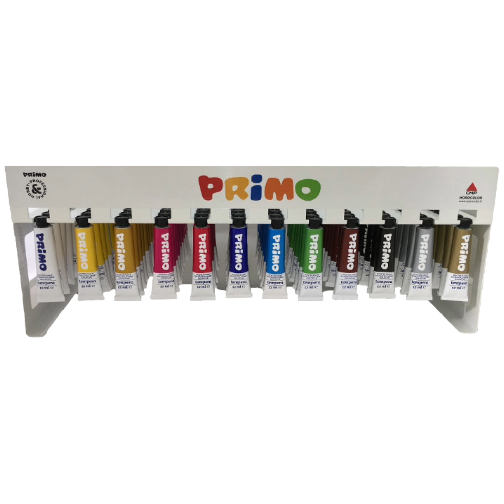 ΤΕΜΠΕΡΑ PRIMO ΣΩΛΗΝΑΡΙΟ ΜΕΤΑΛ. 12ML ΒΙΤΡΙΝΑ=120 ΤΕΜ. (12 ΧΡΩΜΑΤΩΝ) CMP-440TRA120DIS