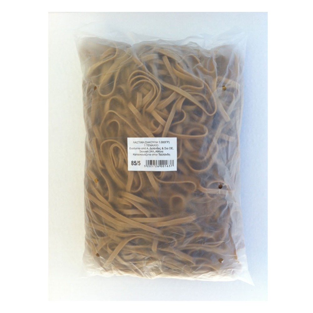 ΛΑΣΤΙΧΑ ΚΑΟΥΤΣΟΥΚ 1000 GR ΚΑΛΤΣΟΔΕΤΑ NR13x (ΔΙΑΜΕΤΡ. 85 MM X 5 MM) *TH* 45233