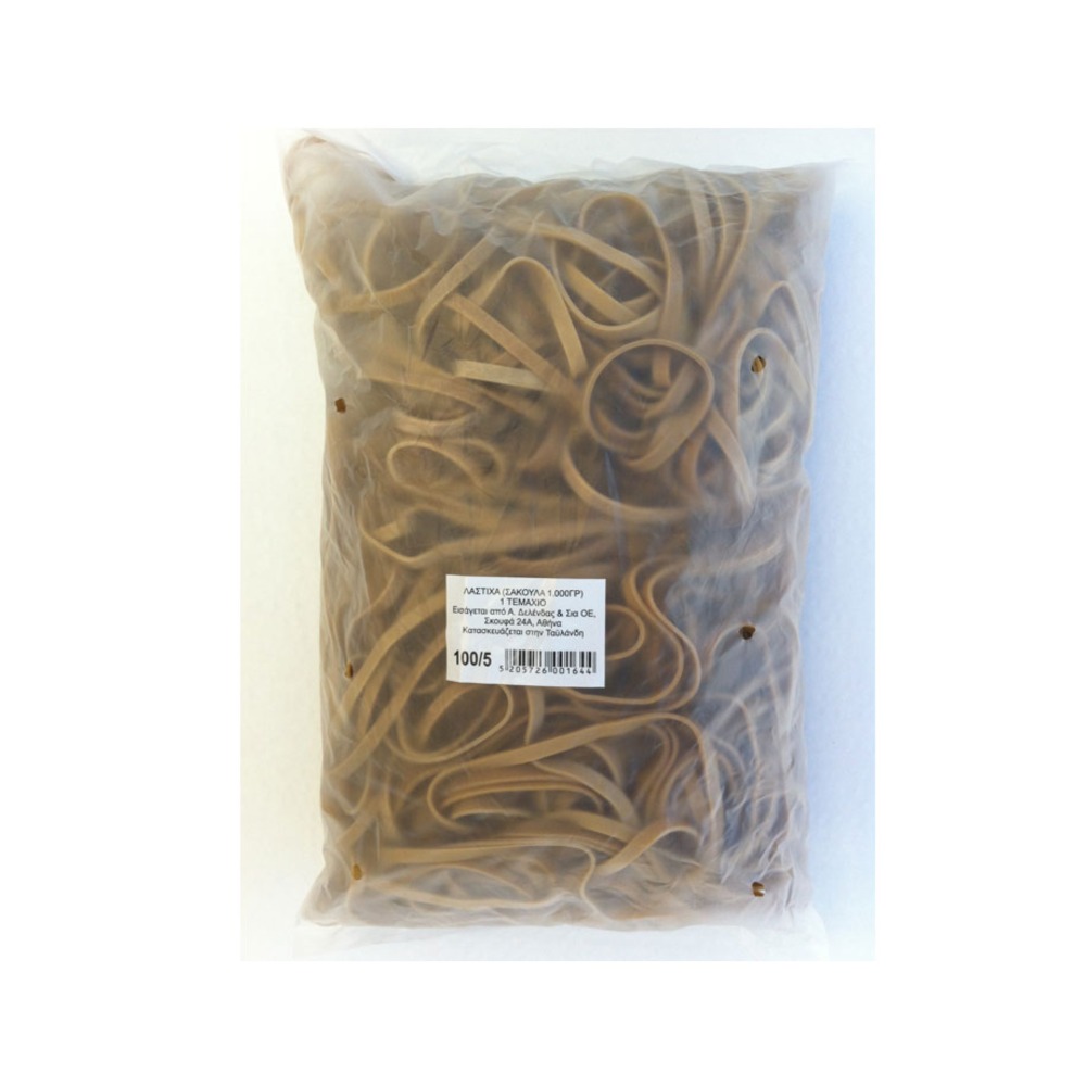 ΛΑΣΤΙΧΑ ΚΑΟΥΤΣΟΥΚ 1000 GR ΚΑΛΤΣΟΔΕΤΑ NR15x (ΔΙΑΜΕΤΡ. 100MM X 5 MM) *TH* 45234