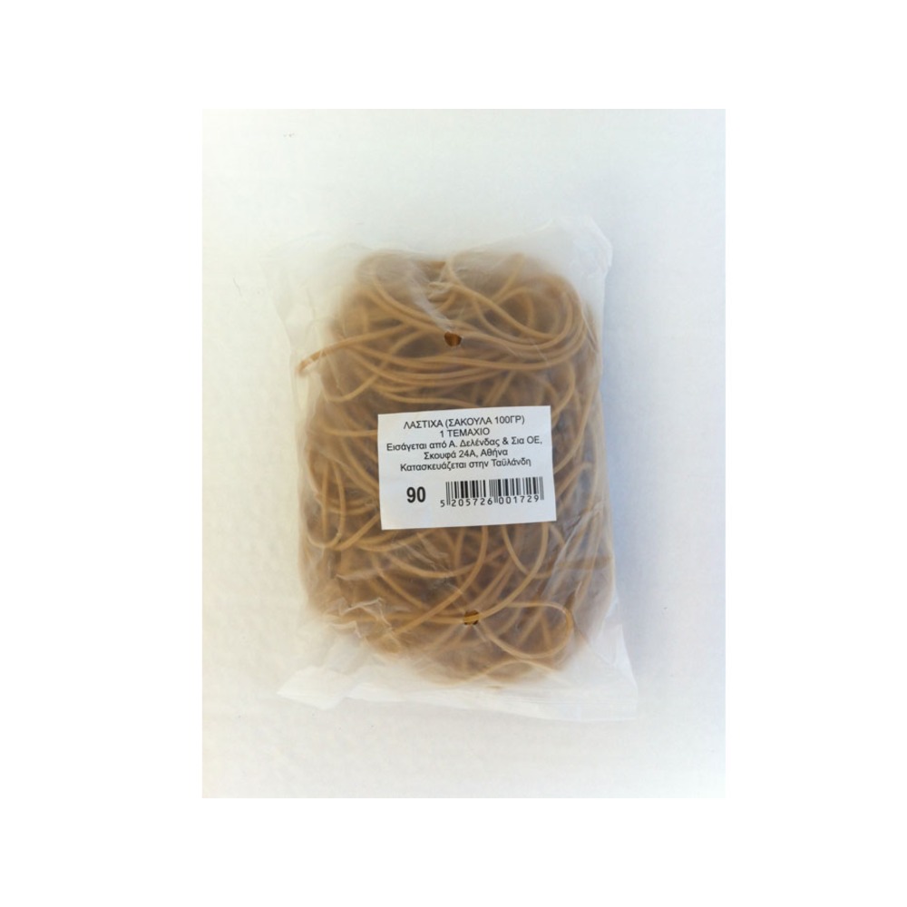 ΛΑΣΤΙΧΑ ΚΑΟΥΤΣΟΥΚ 100 gr (ΔΙΑΜΕΤΡ. 90MM-ΜΗΚ.150MM) *TH* 45242