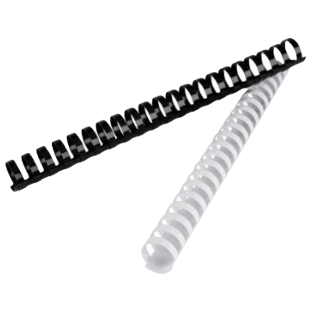 ΣΠΙΡΑΛ REXEL ΠΛΑΣΤΙΚΟ ΜΑΥΡΟ 38MM ( 50 ΤΕΜ) 45595