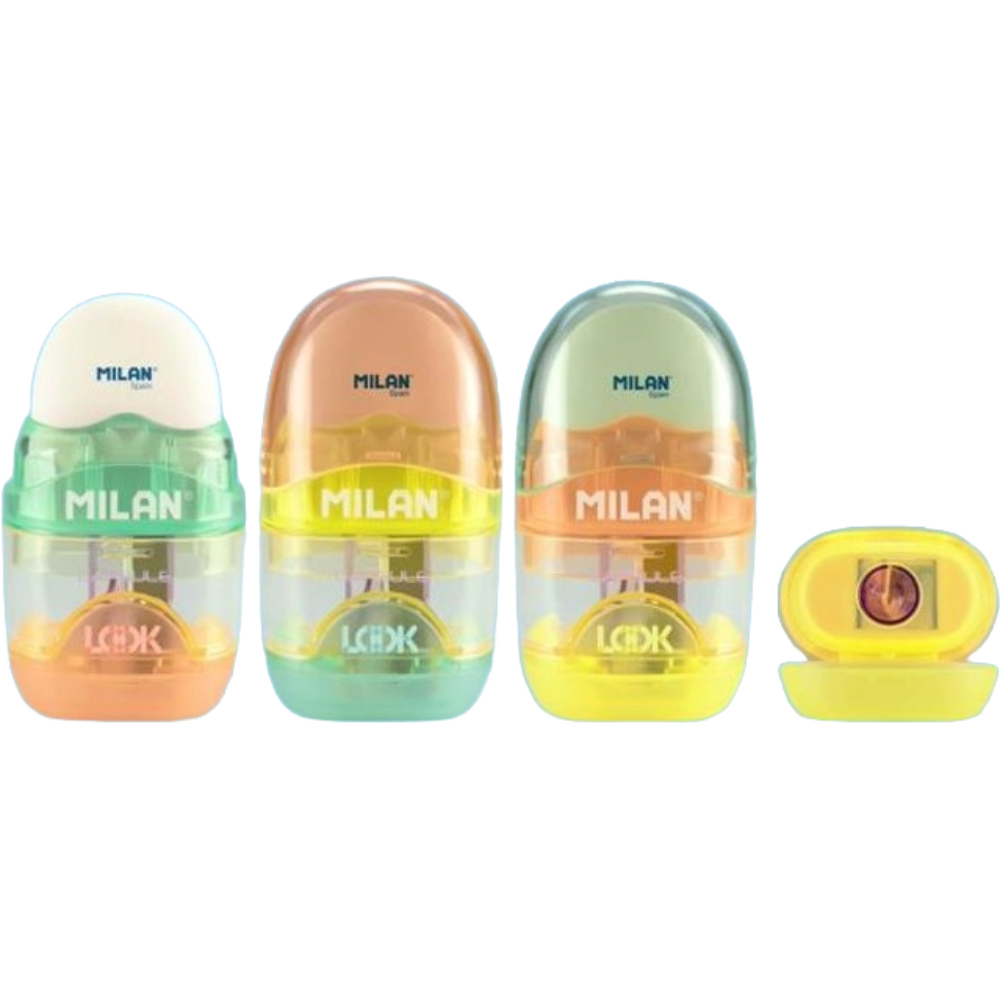 ΓΟΜΑ + ΞΥΣΤΡΑ ΜΟΝΗ MILAN CAPSULE NEW LOOK ΣΤΑΝΤ=16 ΤΕΜ. (3 ΑΣΟΡΤΙ) 4701116LK2