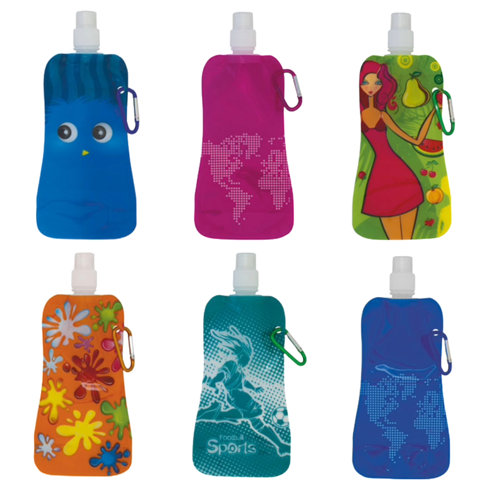 ΠΑΓΟΥΡΙ FOLDABLE 0,5LT 6 ΑΣΟΡΤΙ ΧΡΩΜΑΤΑ STYLEX 47319