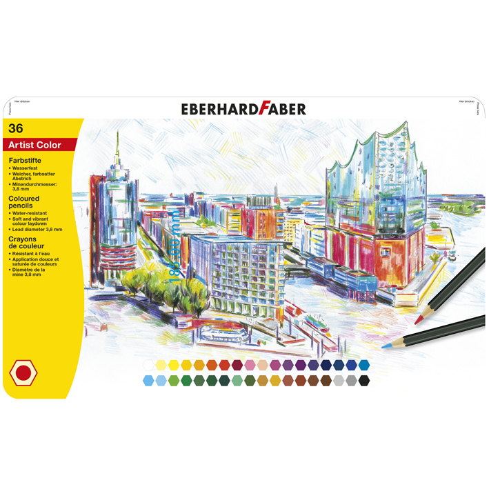 ΞΥΛΟΜΠΟΓΙΕΣ POLYCOLOR EFA 5161-36 36 ΧΡΩΜΑΤΑ ΜΕΤΑΛΙΚΗ ΚΑΣΕΤΙΝΑ