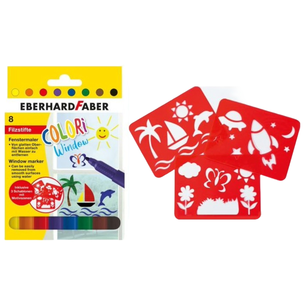 ΜΑΡΚΑΔΟΡΟΙ ΓΙΑ ΤΖΑΜΙΑ EFA 5500-22 ΣΕΤ 8 ΧΡΩΜΑΤΩΝ+ 3 ΣΤΕΝΣΙΛ