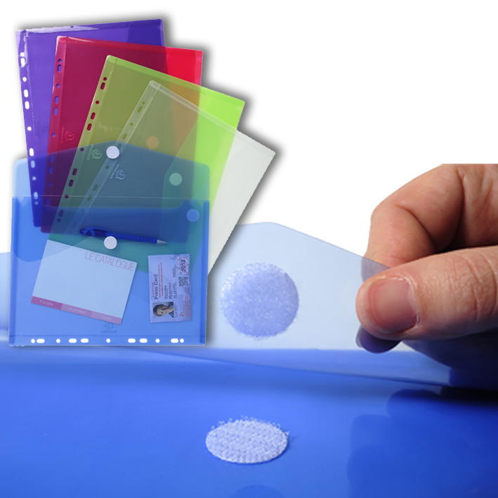 ΦΑΚΕΛΟΣ ΜΕ ΧΡΑΤΣ ΠΕΡΦΟΡΕ ΓΙΑ ΝΤΟΣΙΕ A4 (ΠΑΚ=5 ΑΣΟΡΤΙ ΤΕΜ.) EXACOMPTA 57380E