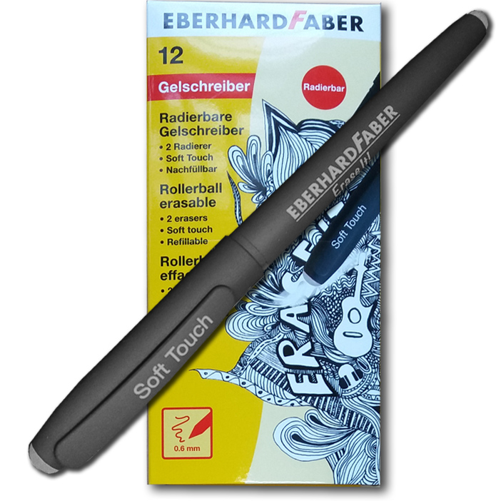 ΣΤΥΛΟ EFA GEL ΜΕ ΜΕΛΑΝΙ ΠΟΥ ΣΒΗΝΕΙ 5821-99ΜΑΥΡΟ