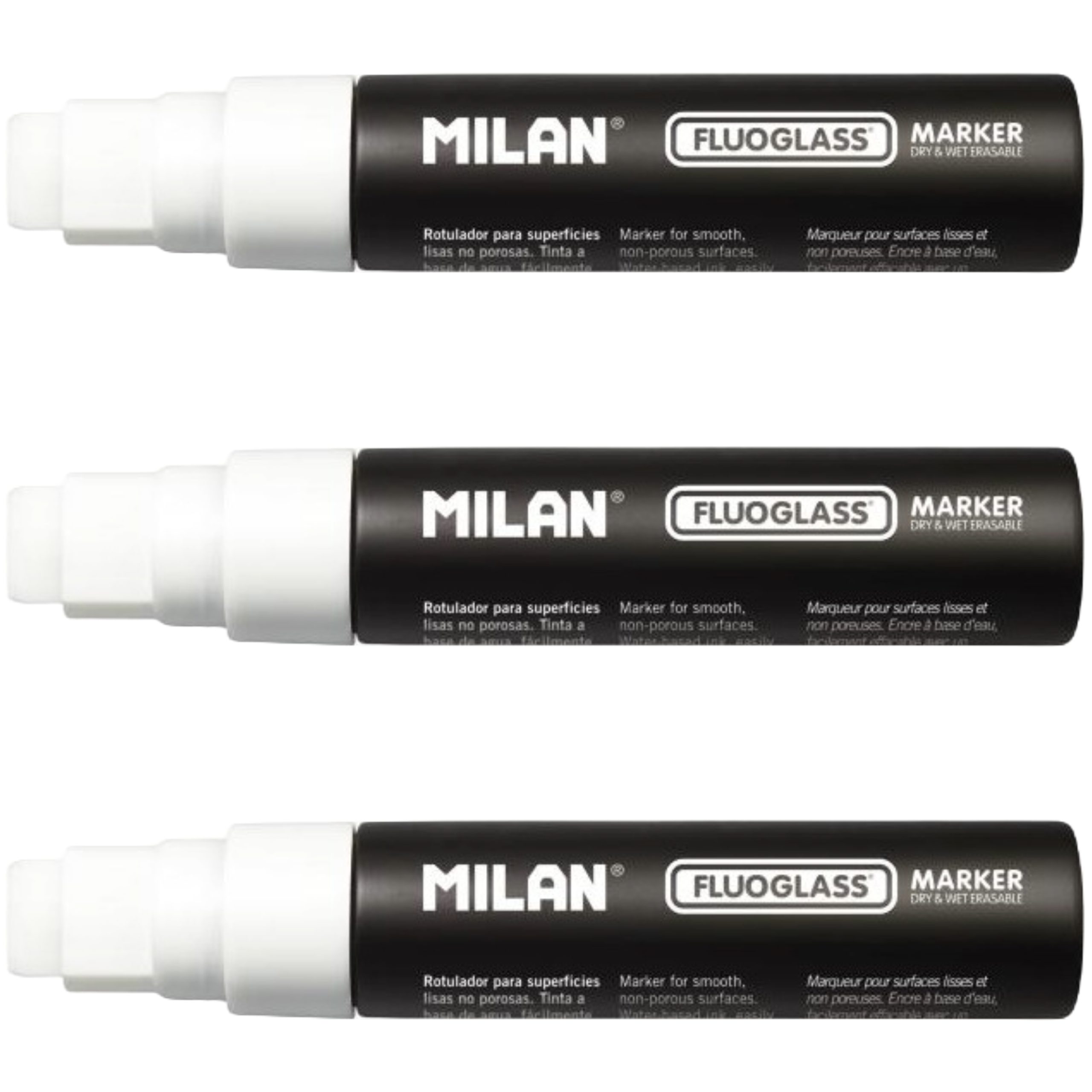 ΜΑΡΚΑΔΟΡΟΣ ΚΙΜΩΛΙΑΣ MILAN FLUOGLASS (ΠΛΑΚΕ ΜΥΤΗ 8-15ΜΜ) ΑΣΠΡΟ 591211006