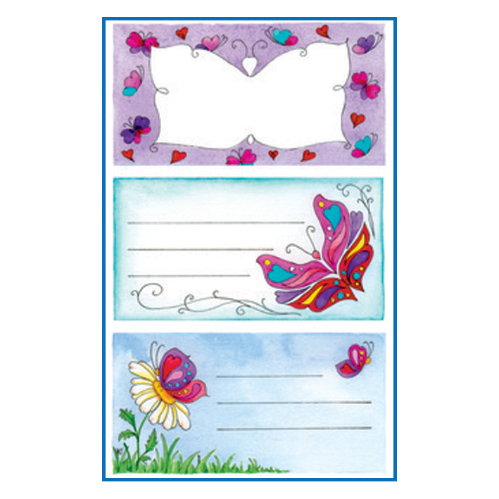 STICKERS BOOK LABELS ΣΧΟΛΙΚΕΣ ΕΤΙΚΕΤΕΣ Z-DESIGN 59199