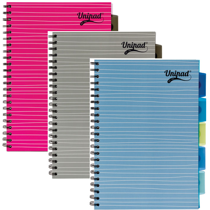 ΤΕΤΡΑΔΙΟ ΣΠΙΡΑΛ PUKKA 6200-UNI A4 5Θ. 200ΣΕΛ. 60GSM (3 ΑΣΟΡΤΙ)