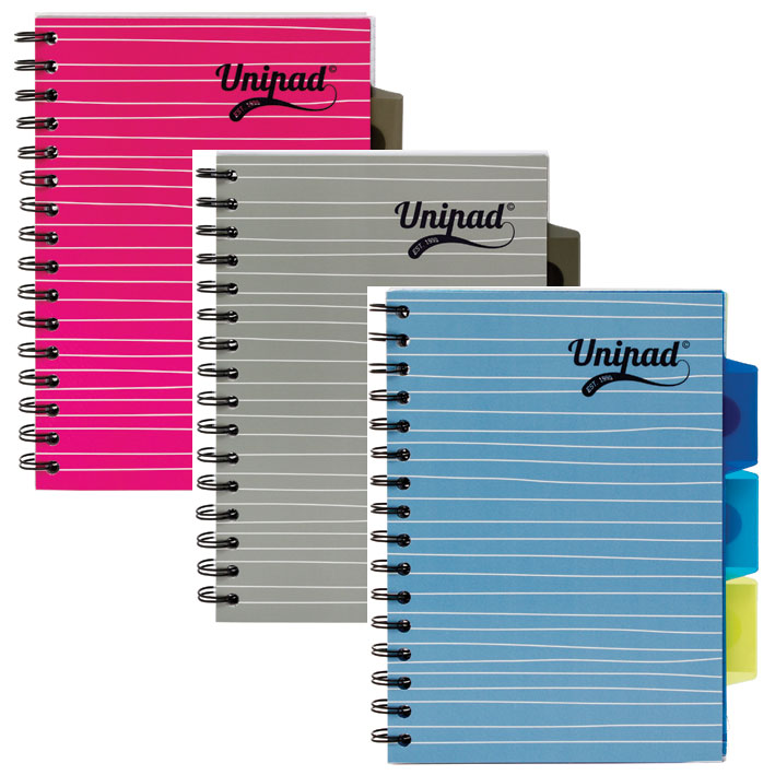 ΤΕΤΡΑΔΙΟ ΣΠΙΡΑΛ PUKKA 6201-UNI A5 3Θ. 200ΣΕΛ. 60GSM (3 ΑΣΟΡΤΙ)