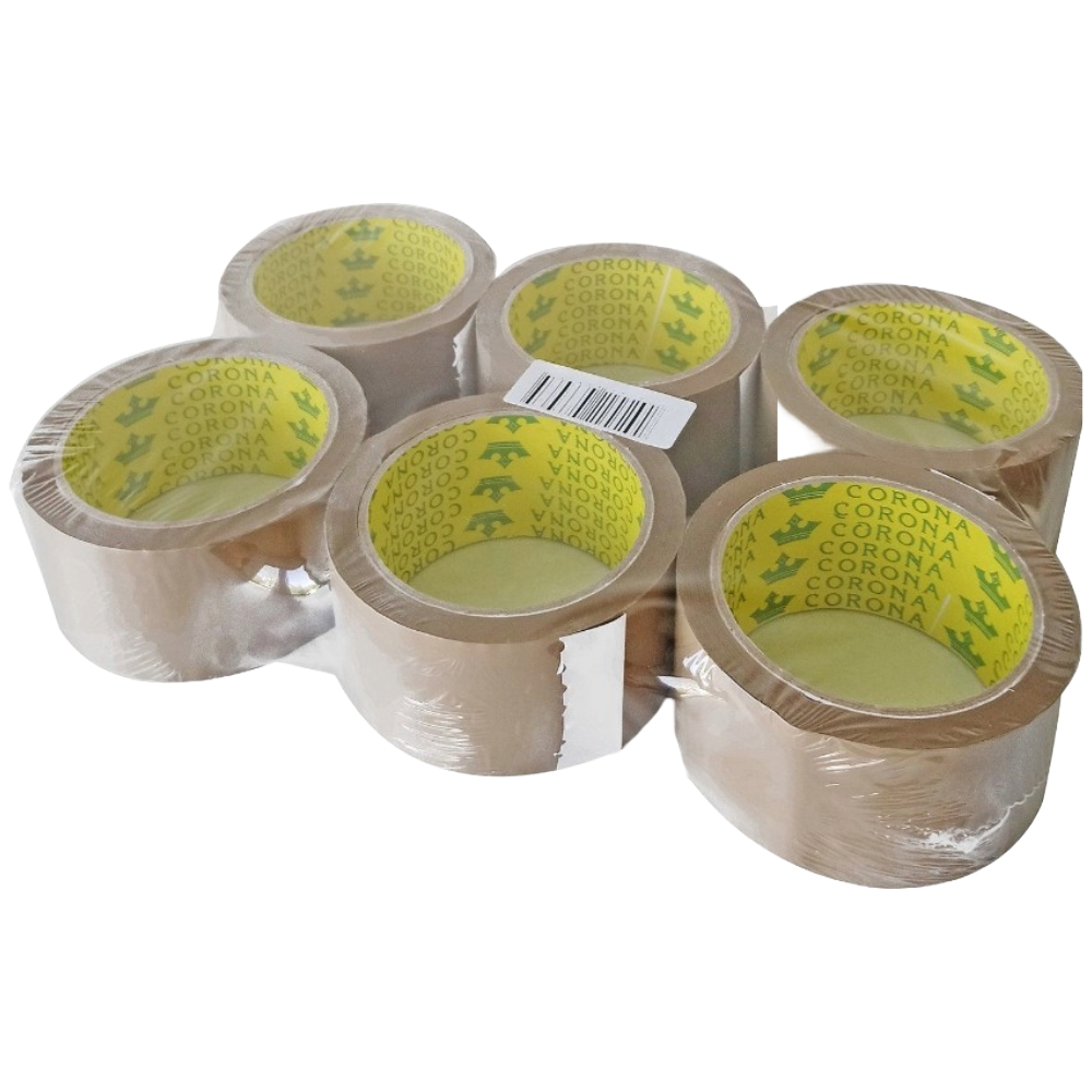 ΣΕΛΟ ΣΥΣΚΕΥΑΣΙΑΣ CORONA 48mmX 60m ΚΑΦΕ ΑΘΟΡΥΒΗ 64089
