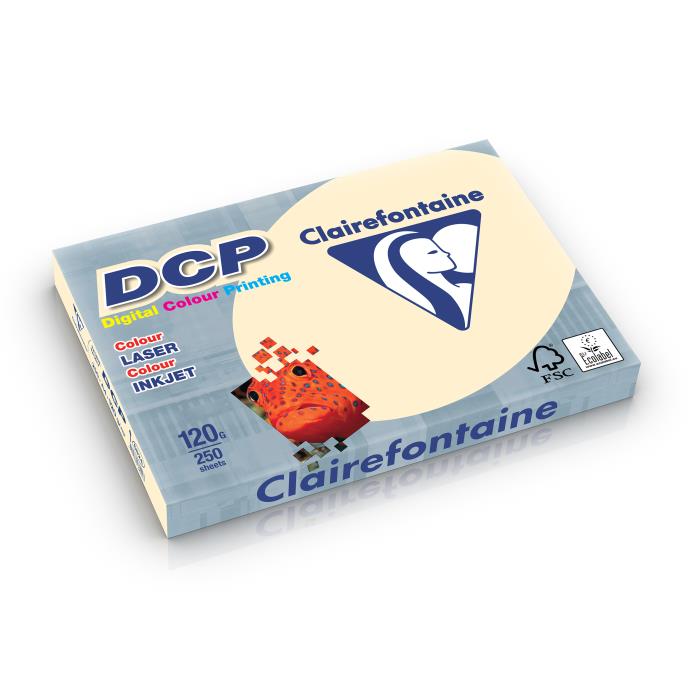 ΧΑΡΤΙ A4 120G ΧΡΩΜΑ IVORY ΠΑΚΕΤΟ 250 ΦΥΛΛΩΝ CLAIREFONTAINE 6824C