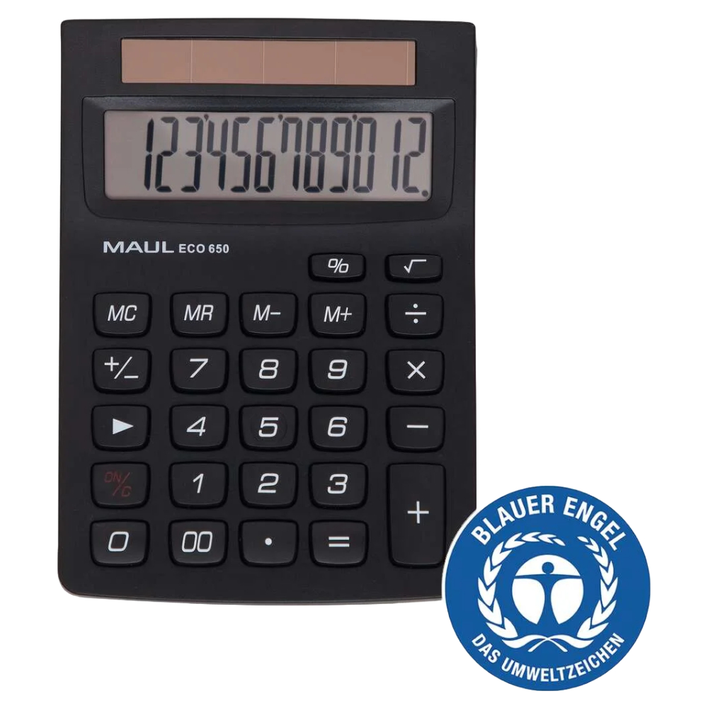 ΑΡΙΘΜΟΜΗΧΑΝΗ MAUL ΓΡΑΦΕΙΟΥ ECO/650 (12 ΨΗΦΙΩΝ) (14,5x10,4x3,3cm) 7268690