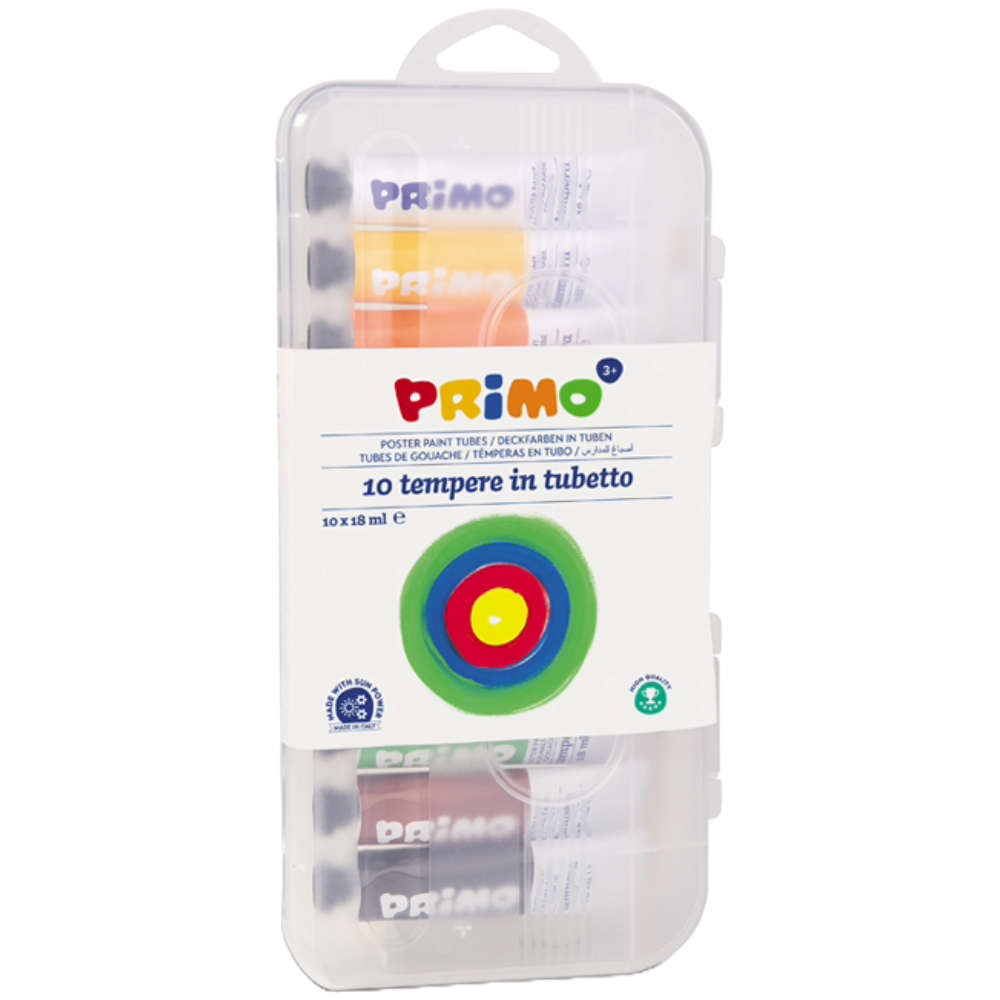 ΤΕΜΠΕΡΑ PRIMO ΣΩΛΗΝΑΡΙΟ ΜΕΤΑΛ. 18ML ΣΕΤ 10 ΧΡΩΜΑΤΩΝ CMP-744T10GAP