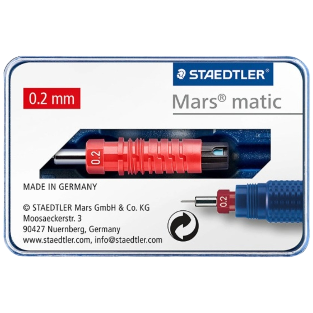 ΜΥΤΗ ΡΑΠΙΔΟΓΡΑΦΟΥ STAEDTLER 750-02 MARS MATIC ΑΝΤΑΛ/ΚΟ