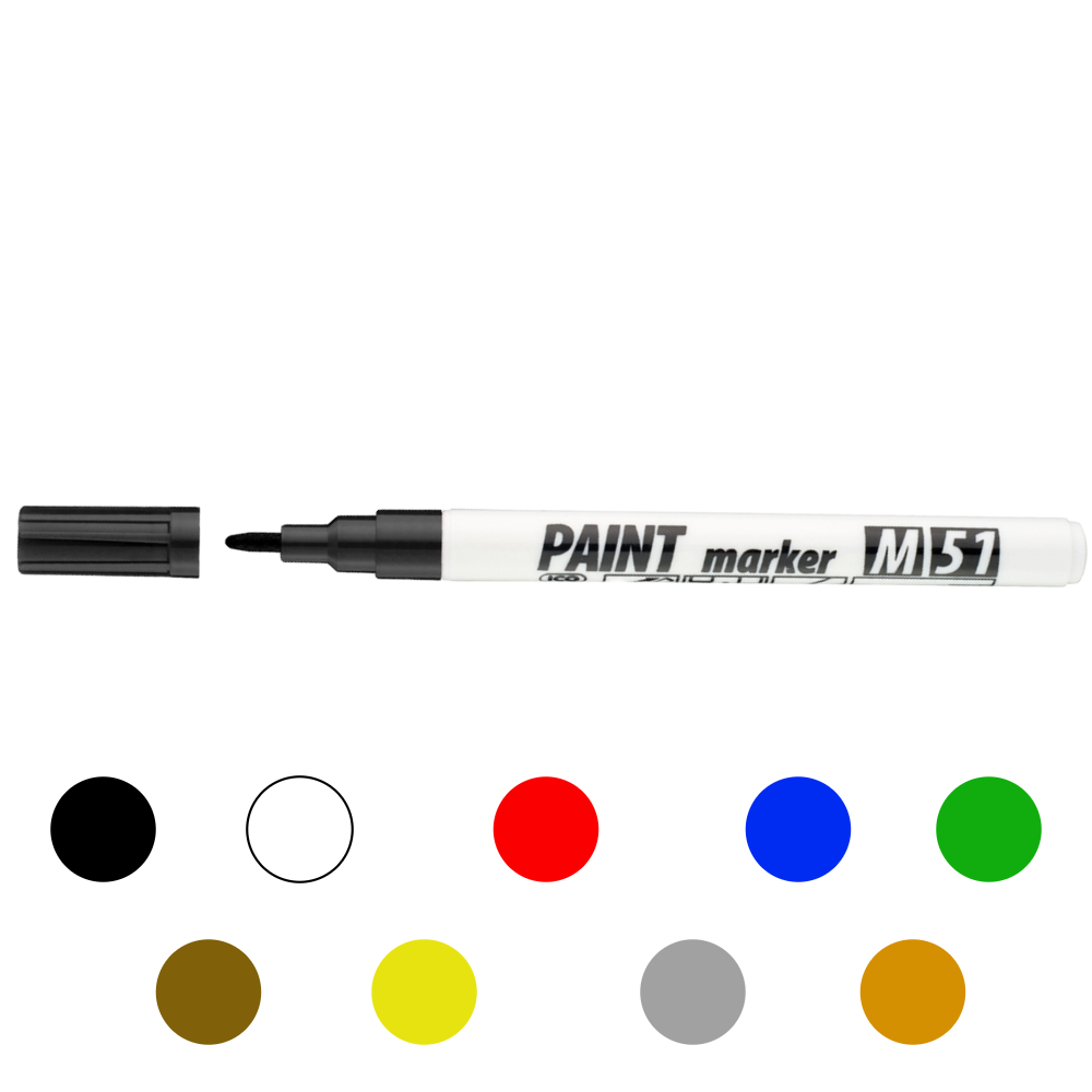 ΜΑΡΚΑΔΟΡΟΣ ICO PAINT MARKER M51 1-1.5MM 758016200x