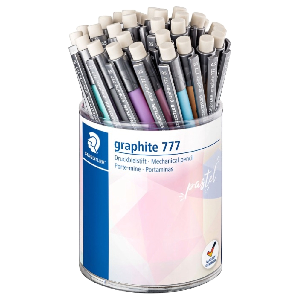 ΜΗΧΑΝΙΚΟ ΜΟΛΥΒΙ STAEDTLER 0,5 ΠΛΑΣΤΙΚΟ 777KP36PA PASTEL (ΣΕΤ=36 ΤΕΜ.)