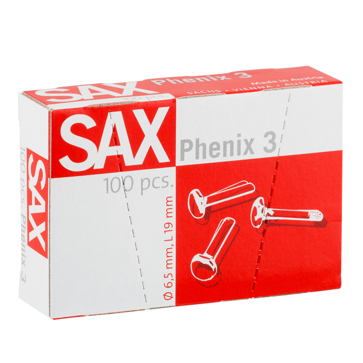 ΔΙΠΛΟΚΑΡΦΑ 19ΜΜ (Νο3) ΚΟΥΤΙ 100 ΤΕΜΑΧΙΩΝ SAX 803
