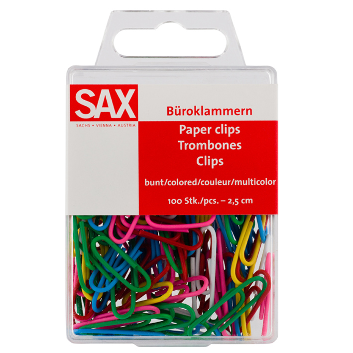 ΣΥΝΔΕΤΗΡΕΣ SAX ΧΡΩΜΑΤΙΣΤΟΙ 25MM BLISTER 100 ΤΕΜΑΧΙΩΝ 807-01