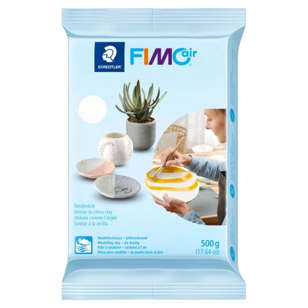 ΠΗΛΟΣ STAEDTLER FIMOair 8100-0 500gr ΛΕΥΚΟ