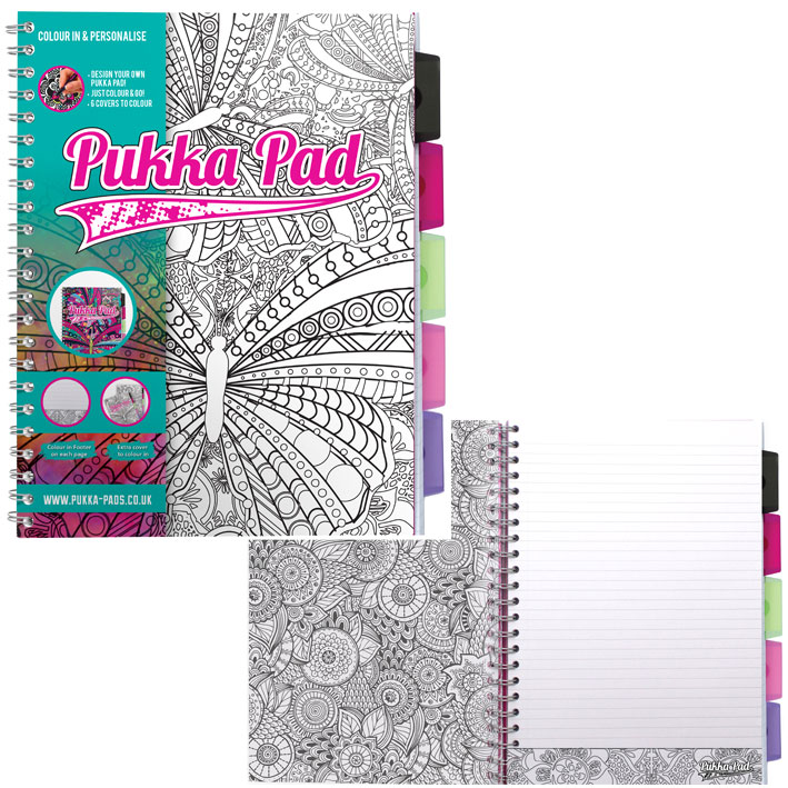 ΤΕΤΡΑΔΙΟ *PUKKA A4 ΣΠΙΡΑΛ 8230-PER (5Θ)