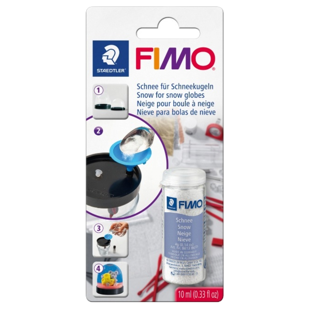 FIMO STAEDTLER κατασκευες 8613 ΧΙΟΝΙ ΓΙΑ ΓΥΑΛΑ
