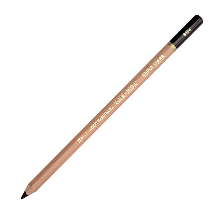 ΜΟΛΥΒΙ ΚΙΜΩΛΙΑΣ 8804KS SEPIA DARK BROWN KOH-I-NOOR (12 ΤΕΜ)