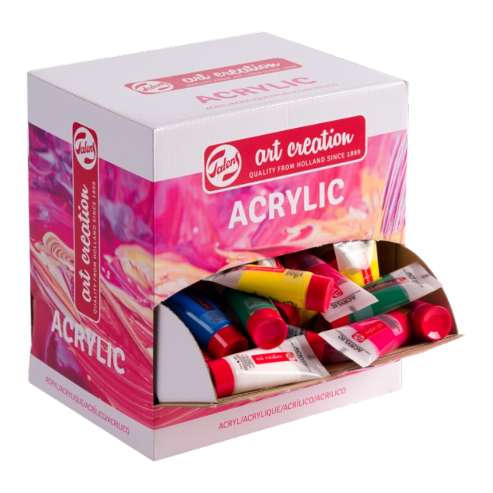 ΑΚΡΥΛΙΚΑ ΧΡΩΜΑΤΑ TALENS ART CREATION 12ML ΒΙΤΡΙΝΑ 100X12ML 9021890M BASIC