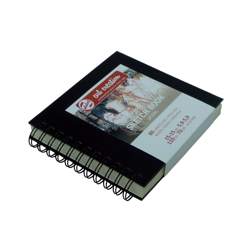 ΜΠΛΟΚ TALENS SKETCHBOOK ΣΠΙΡΑΛ 9313151M 15Χ15 -80Φ