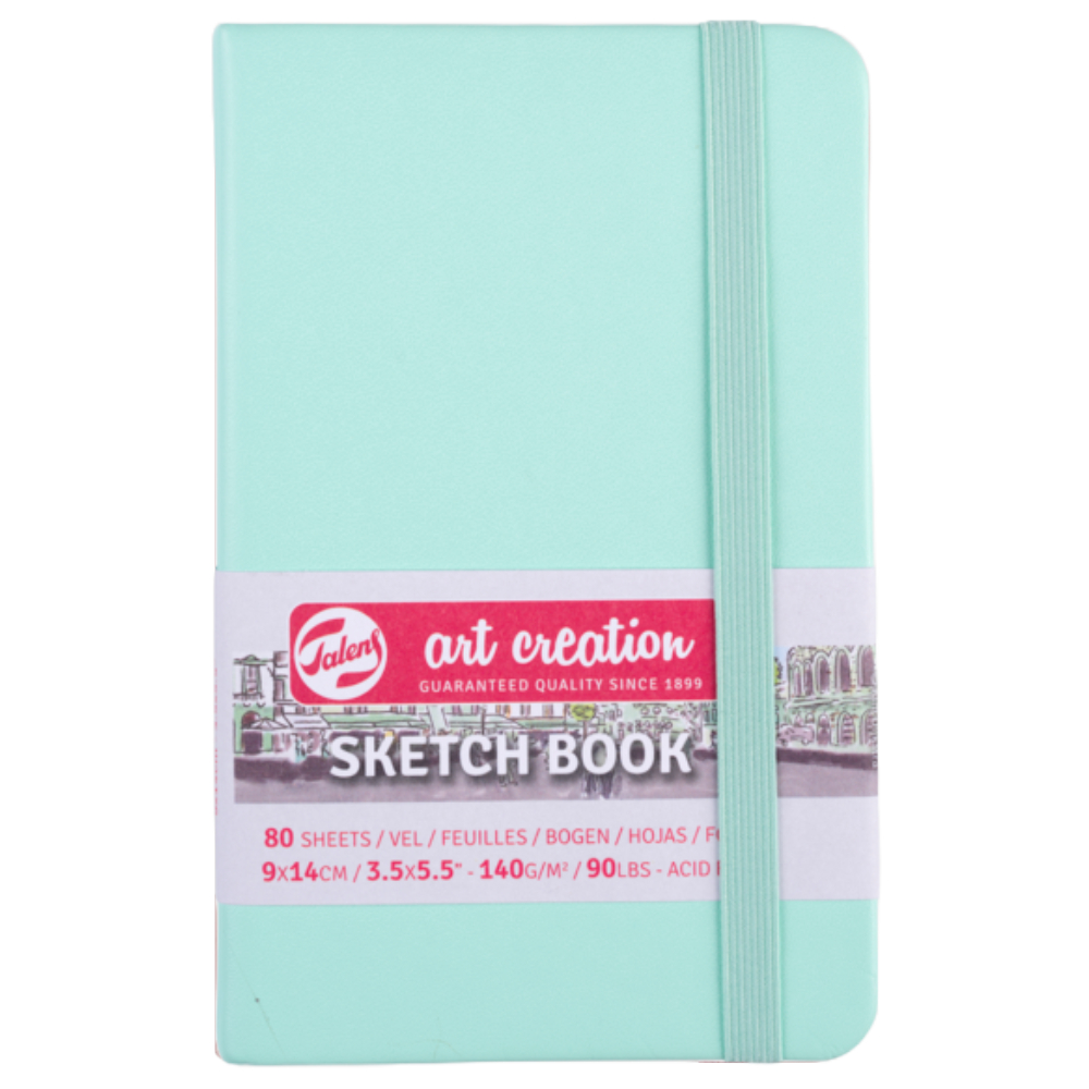 ΜΠΛΟΚ TALENS SKETCHBOOK 9 X 14 ΔΕΜΕΝΟ 9314031M FRESH MINT