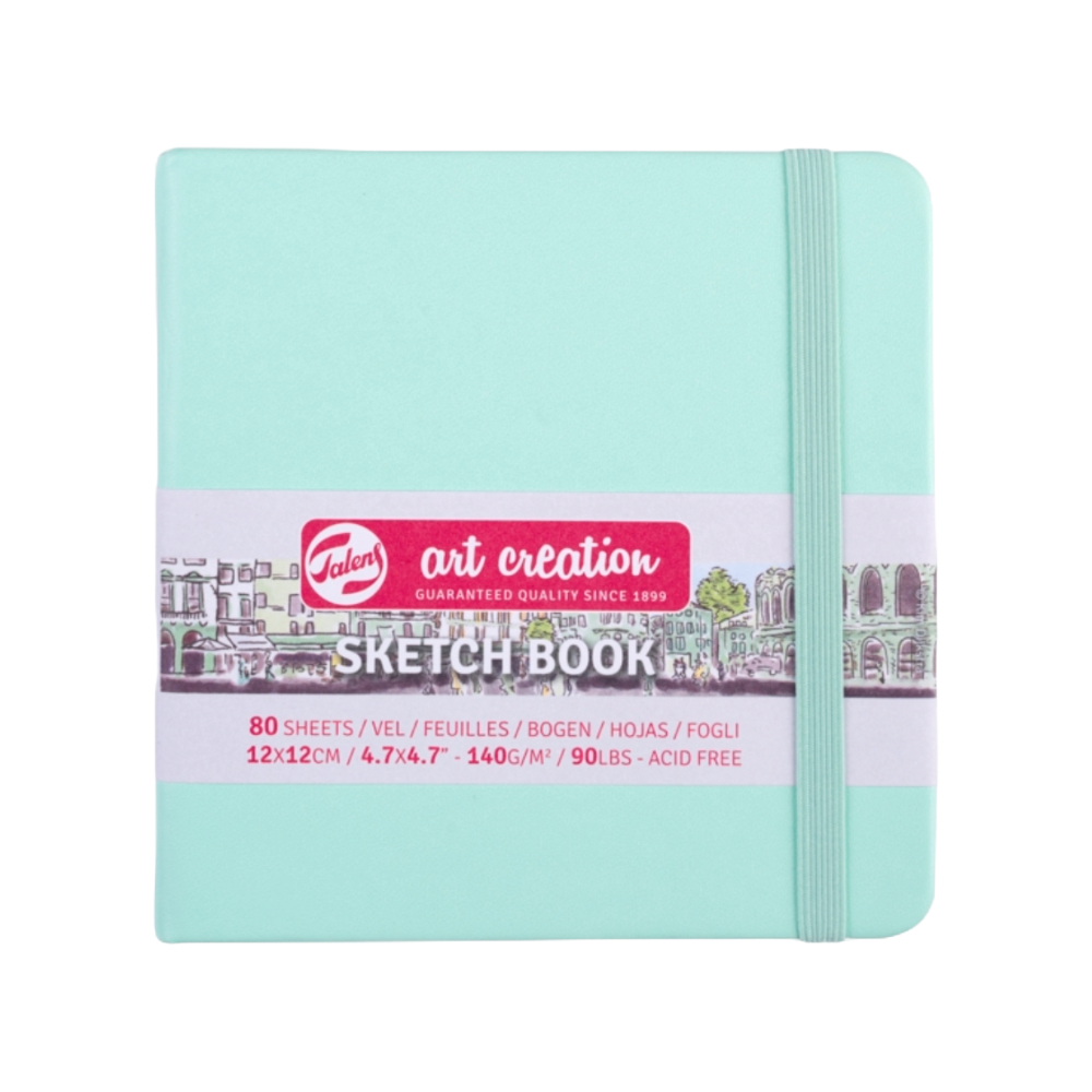 ΜΠΛΟΚ TALENS SKETCHBOOK 12 X 12 ΔΕΜΕΝΟ 9314034M FRESH MINT
