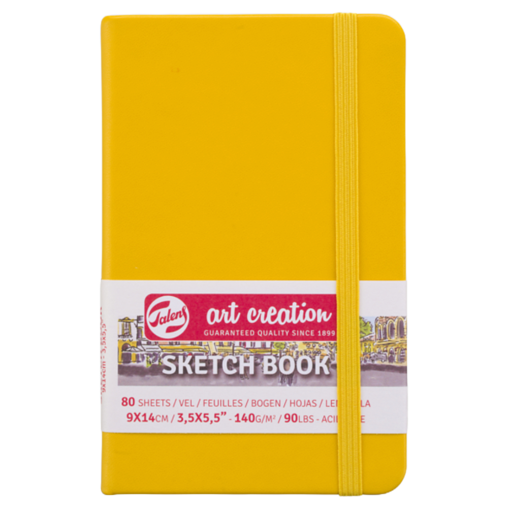ΜΠΛΟΚ TALENS SKETCHBOOK 9 X 14 ΔΕΜΕΝΟ 9314111M GOLDEN YELLOW