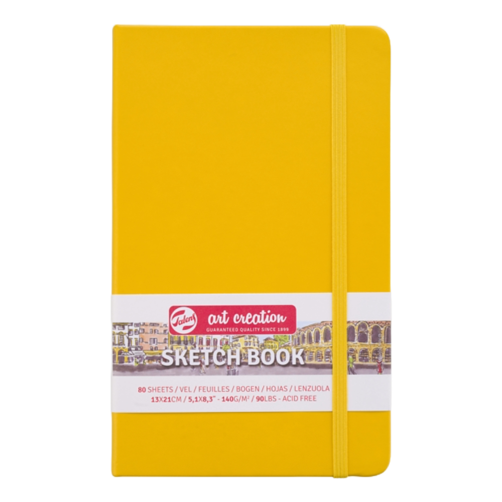 ΜΠΛΟΚ TALENS SKETCHBOOK 13 X 21 ΔΕΜΕΝΟ 9314112M GOLDEN YELLOW