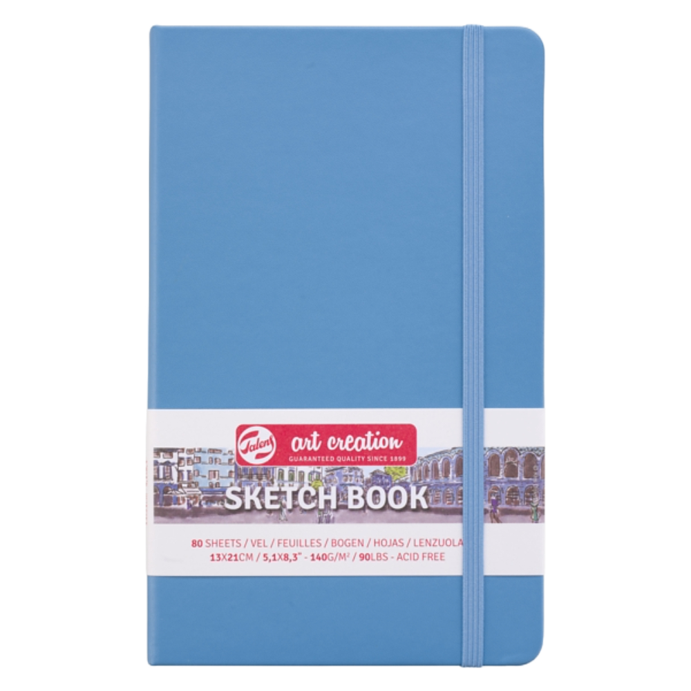 ΜΠΛΟΚ TALENS SKETCHBOOK 13 X 21 ΔΕΜΕΝΟ 9314212M LAKE BLUE