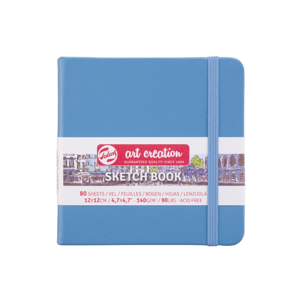ΜΠΛΟΚ TALENS SKETCHBOOK 12 X 12 ΔΕΜΕΝΟ 9314214M LAKE BLUE