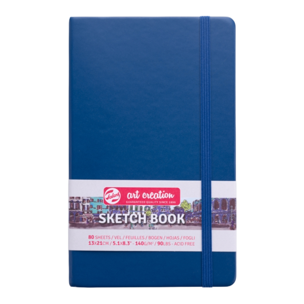 ΜΠΛΟΚ TALENS SKETCHBOOK 13 X 21 ΔΕΜΕΝΟ 9314232M NAVY BLUE