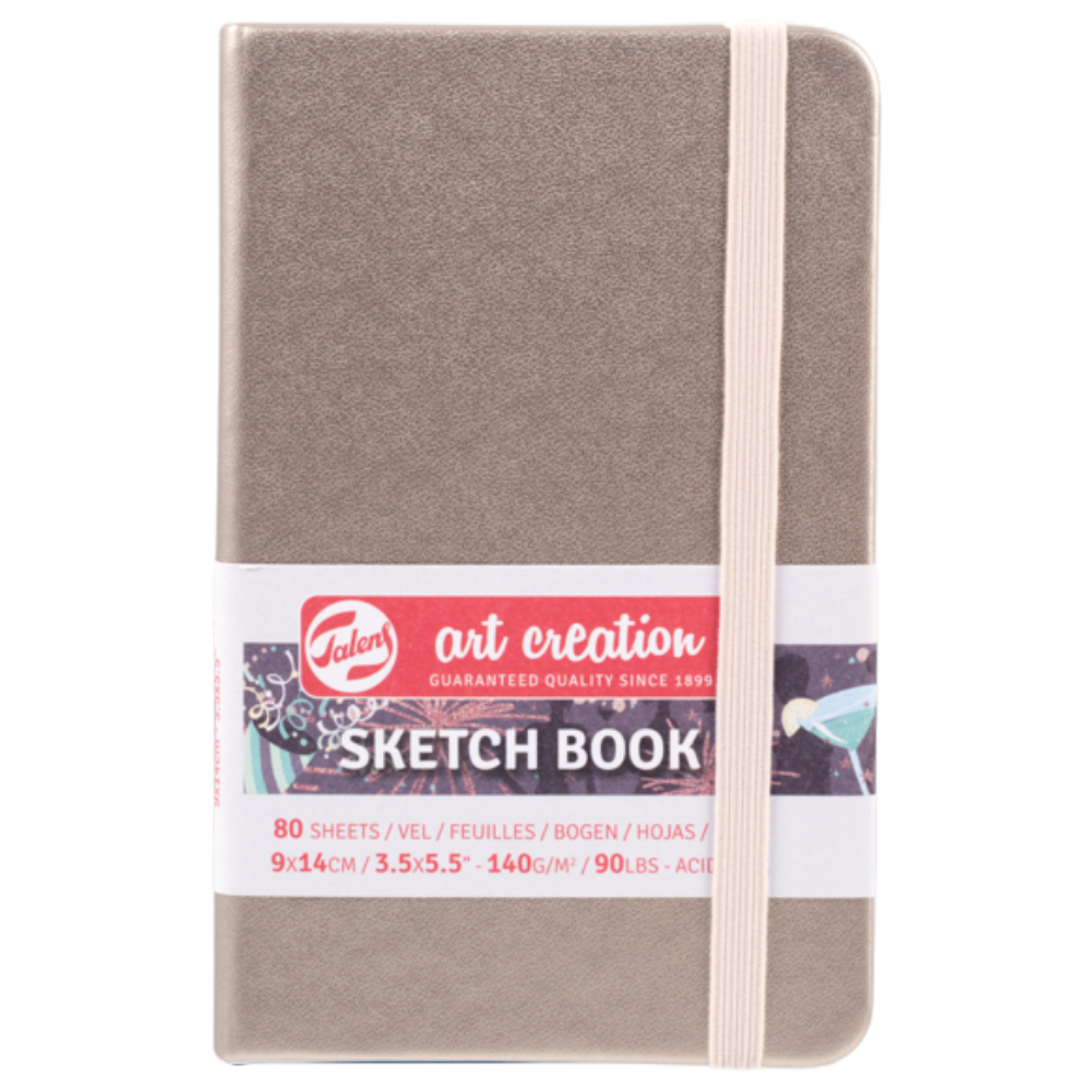 ΜΠΛΟΚ TALENS SKETCHBOOK 9 X 14 ΔΕΜΕΝΟ 9314241M CHAMPAGNE