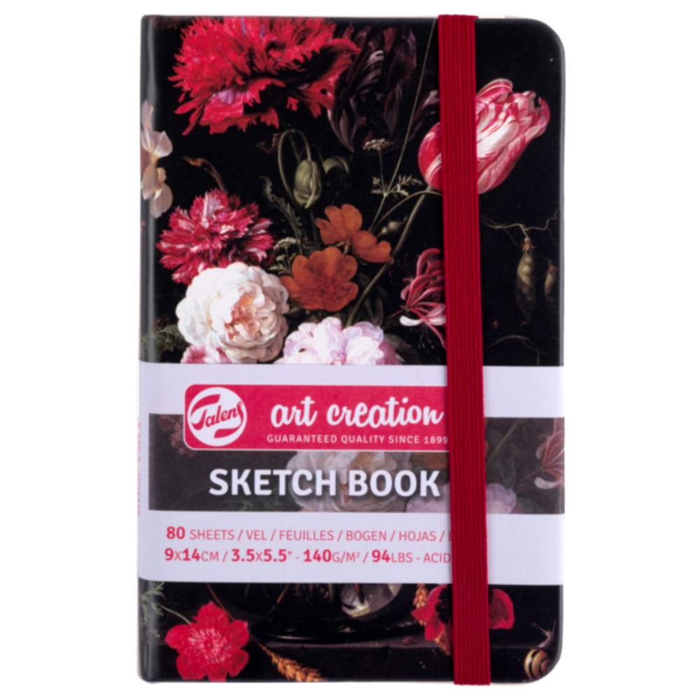 ΜΠΛΟΚ TALENS SKETCHBOOK 9 X 14 ΔΕΜΕΝΟ 9314251M FLOWERS