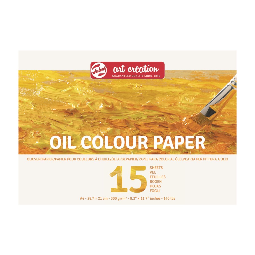 ΜΠΛΟΚ TALENS PAPER OIL 9315002M 21 Χ 29.7 15Φ