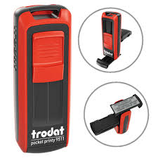 ΣΦΡΑΓΙΔΑ TRODAT ΤΣΕΠΗΣ POCKET 9511bk 38x14mm