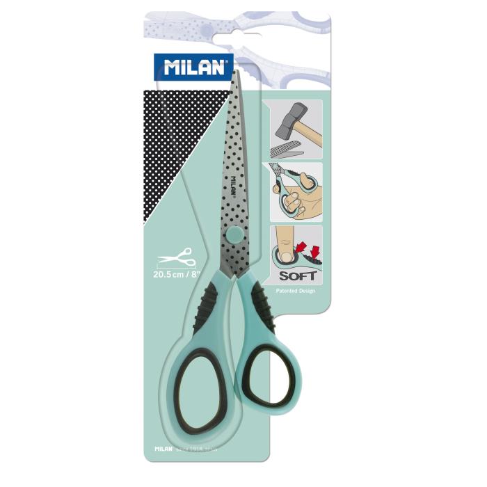 ΨΑΛΙΔΙ MILAN ΓΡΑΦΕΙΟΥ 20,2CM ΑΤΣΑΛΙΝΗ ΠΟΥΑ ΛΕΠΙΔΑ ΜΕΓΑΛΗΣ ΑΝΤΟΧΗΣ /SOFT ΛΑΒΗ BLISTER BWM10150DB