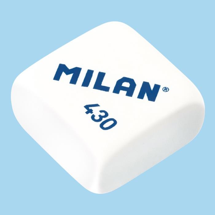 ΓΟΜΑ MILAN ΛΕΥΚΗ ΣΥΝΘΕΤΙΚΗ SOFT ΚΟΥΤΙ=30 ΤΕΜ. (2 ΧΡΩΜ.) CMM430