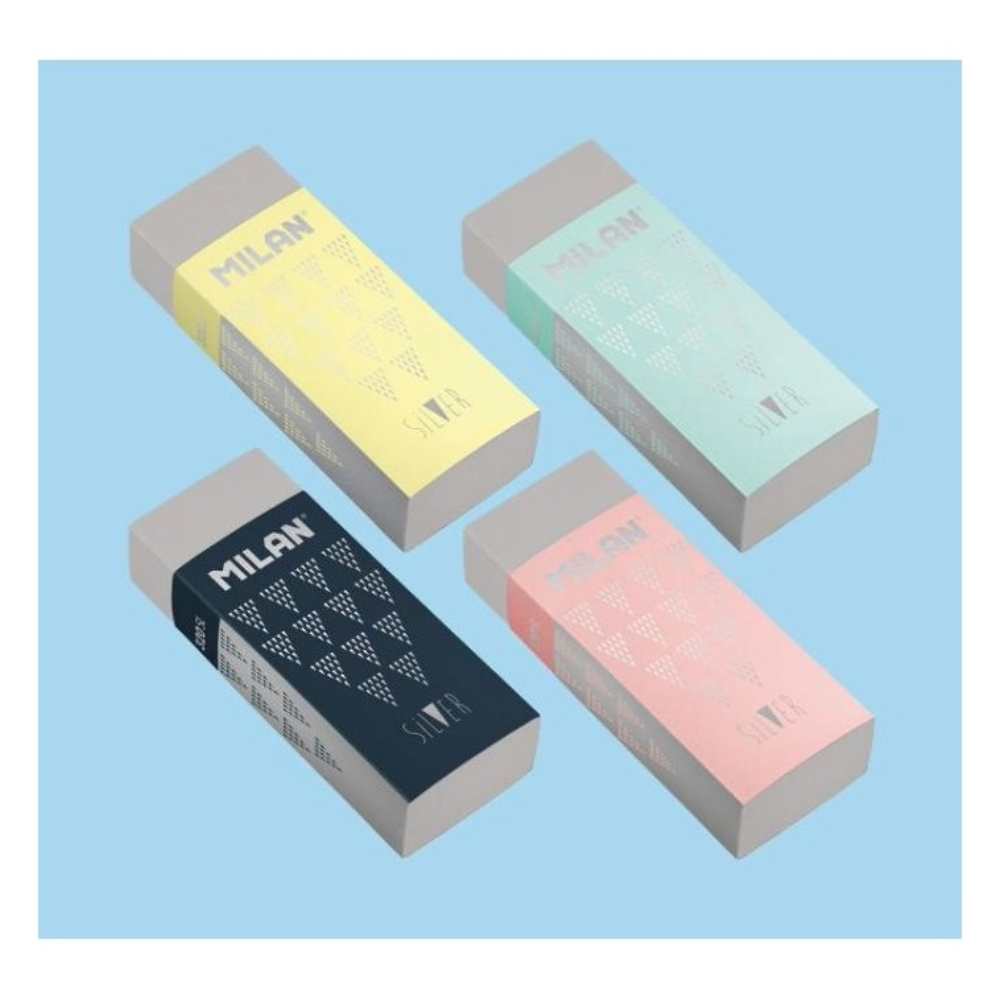 ΓΟΜΑ MILAN NATA ΠΛΑΣΤΙΚΗ SILVER EDITION ΚΟΥΤΙ=20 ΤΕΜ. CPM320SL