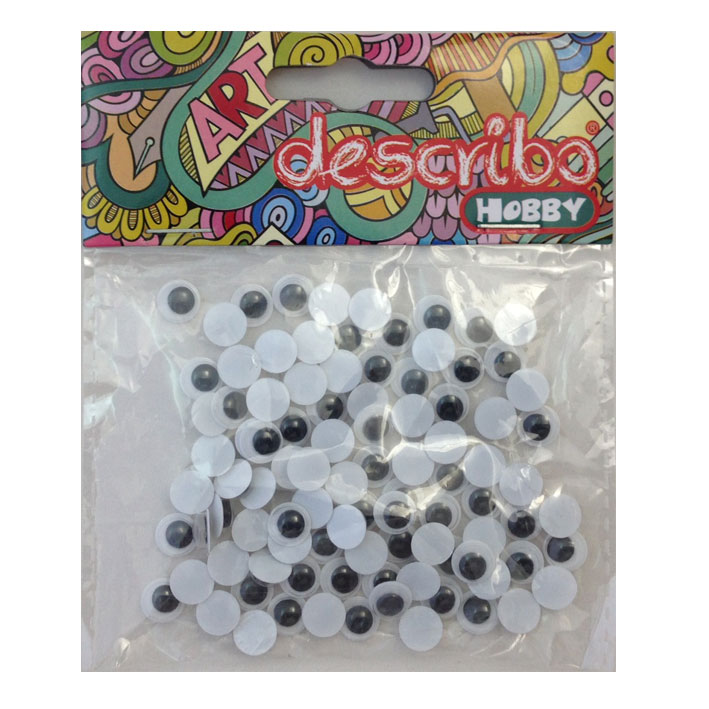 ΜΑΤΑΚΙΑ ΜΑΥΡΑ 8 MM (ΣΕΤ=100 ΤΕΜ.) DESCRIBO * CN * DES-0001